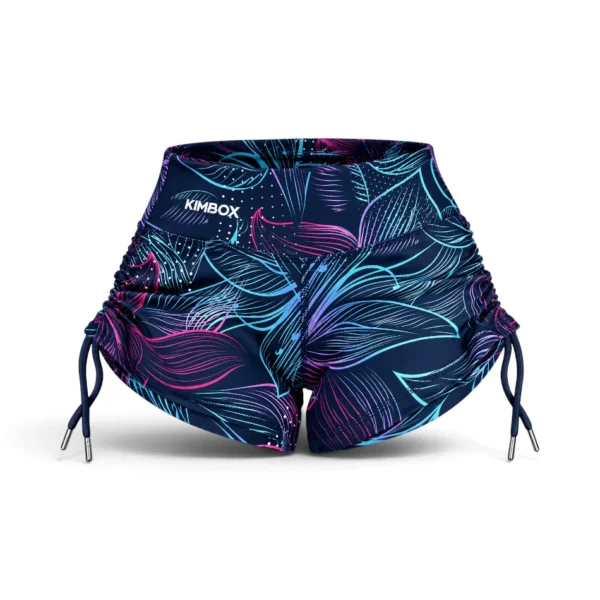 Short fruncido mujer