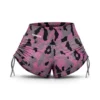 Short fruncido mujer