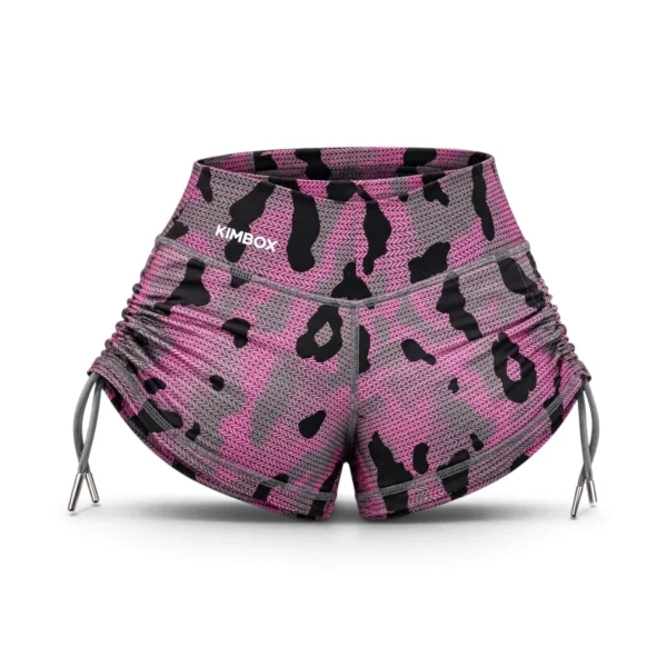 Short fruncido mujer